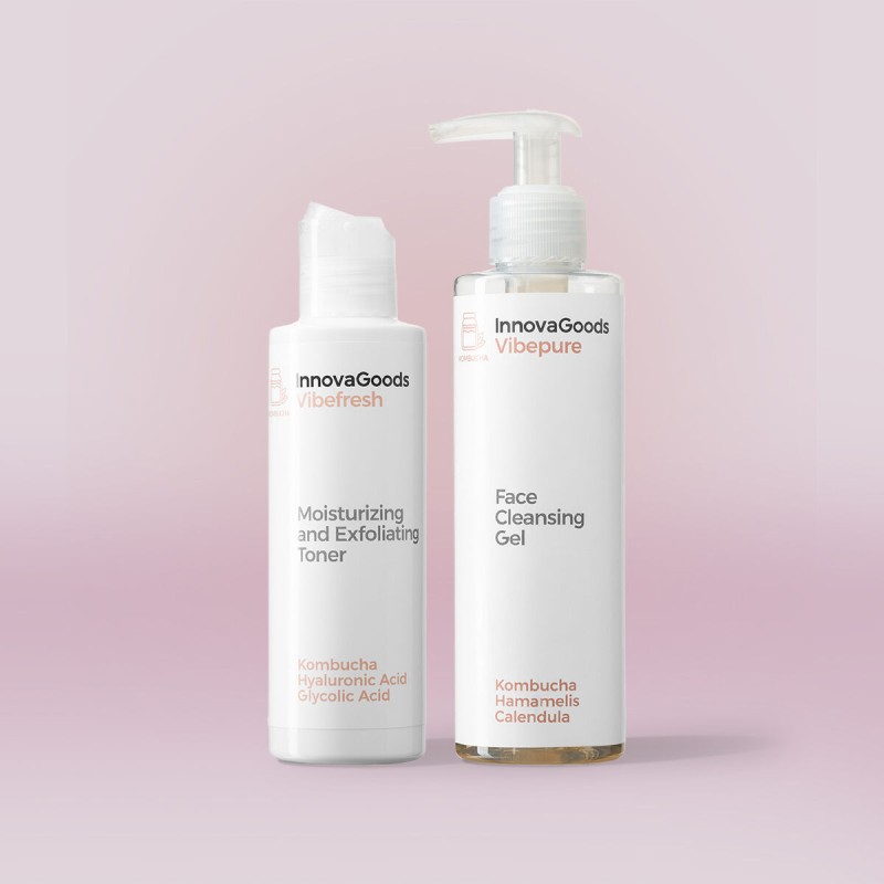 Face Cleansing Duo Pack Kombucha InnovaGoods