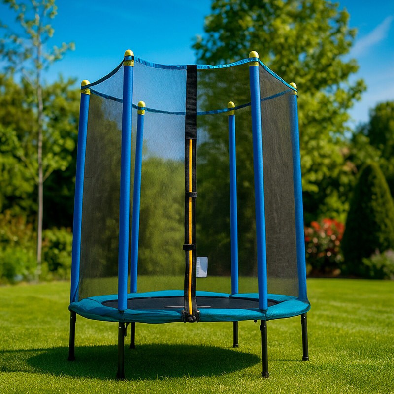 Kids Trampoline with Safety Enclosure Zuply InnovaGoods