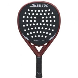 Raquette de Padel Siux Diablo Elite 4 Rouge Carbone EVA