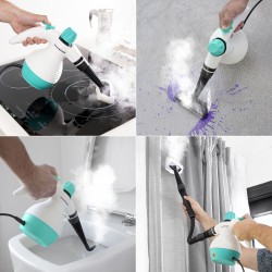 Nettoyeur Vapeur à Main 9 en 1 avec Accessoires Steany InnovaGoods 0,35 L 3 Bar 1000W