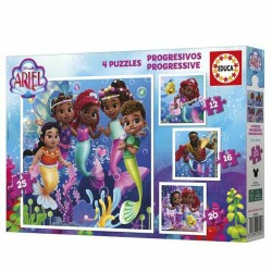 Set de 4 Puzzles Educa Ariel